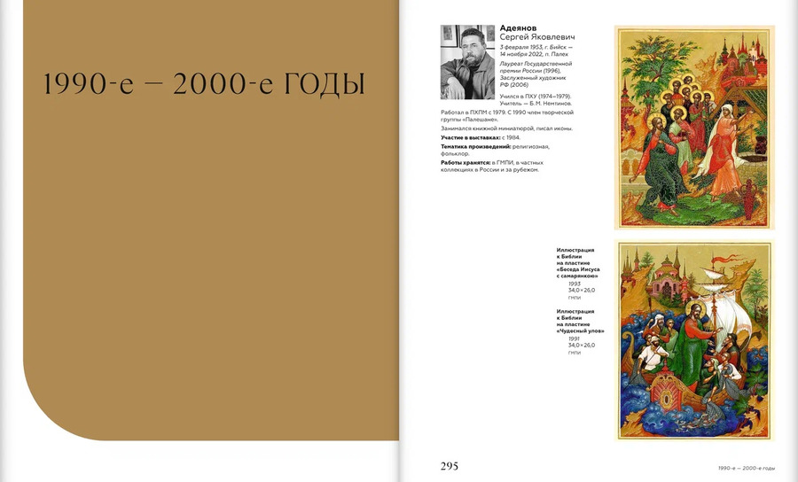 Русская лаковая миниатюра. Приложения. Художники Палеха