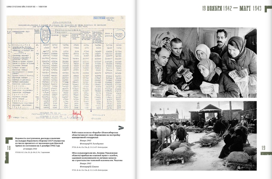 Великая Отечественная война. 19 ноября 1942 – 7 ноября 1944.