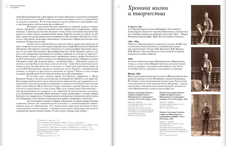Александр Горский: балетмейстер, художник, фотограф. Из коллекции Музея Государственного академического Большого театра России