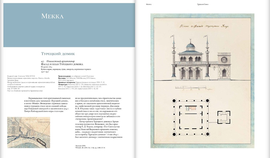 Усадьба Архангельское. Архитектурная графика. Из собрания Государственного музея-усадьбы «Архангельское» : научный каталог